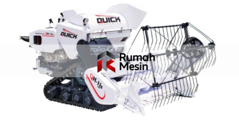 Combine harvester padi bagus