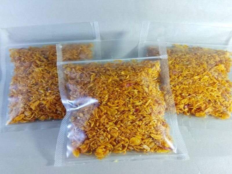 cara produksi bawang goreng